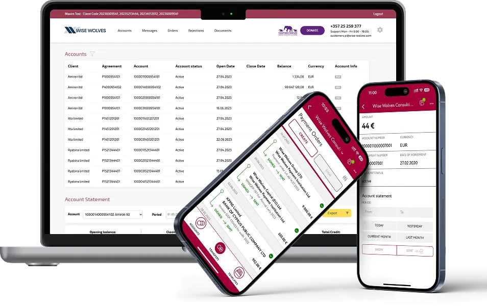 Pi-online mobile application