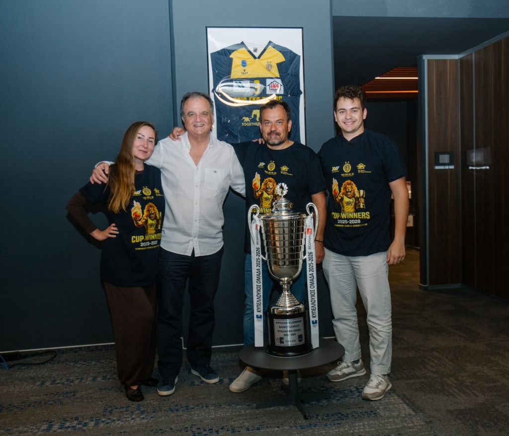 Champions in the Office: AEL Basketball BC Visits Wise Wolves